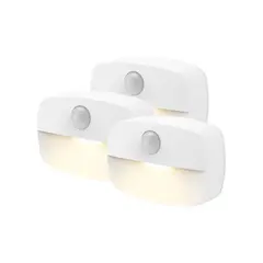 Luz Presença LED Cozy Branco 3un