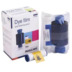 Pack de Fita e Filme a Cores Magicard - Compatível com Impressoras Magicard - 1.000 Imagens