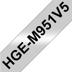 Fita AltaQualidade 24mmx8m Prateado/Preto - Pack de 5 | Loja BluePixel