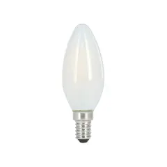 Lâmpada LED E14 Vela 4W 470lm Mate Luz do Dia
