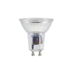 Lâmpada LED GU10 3W 250lm Refletora Vidro Branco Quente