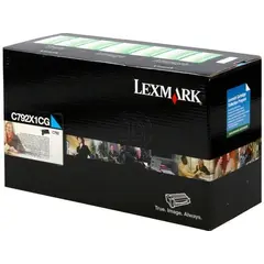 Toner LEXMARK X792X1CG Ciano de retorno 20K a 5  - X792