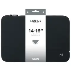 MOBILIS Skin Sleeve 14-16INCH Black and grey