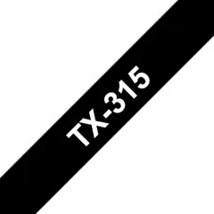 Fita Laminada 6mm x 15m Preto/Branco - Marca 32 | Loja online bluepixel.pt