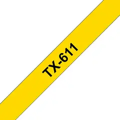 Fita Laminada 6mm x 15m Amarelo/Preto - Marca 32 | Loja online bluepixel.pt