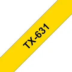 Fita de Gravação 12mm x 15m Amarelo/Preto - Marca 32 | Loja BluePixel