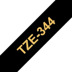 Fita Laminada 18mm x 8m Preto/Dourado - Qualidade e Versatilidade | bluepixel.pt