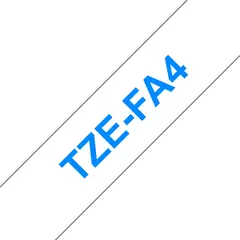 Fita Têxtil 18mm x 3m Branco/Azul - Alta Qualidade | BluePixel.pt