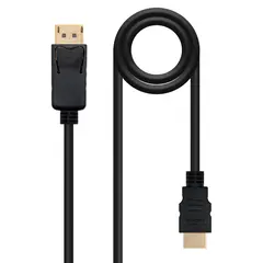 Cabo DisplayPort Macho para HDMI Macho 2m - Alta Qualidade | bluepixel.pt
