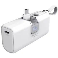 TRUST PACTO 5.000 mAh Powerbank White