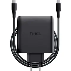 TRUST Charger GaN USB-C 100W has 2 ports MAXO