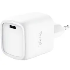 TRUST MAXO 30-watt GaN universal USB-C power adapter smartphone tablet 1 port White