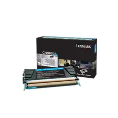 LEXMARK CS748DE toner cartridge cyan 10.000 pages return program