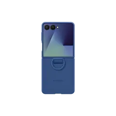 SAMSUNG Capa de Silicone com Anel B7 FLIP 7 Azul
