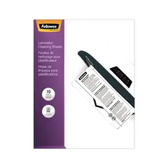Folhas de limpeza Universais para Plastificadoras A4 Pack10