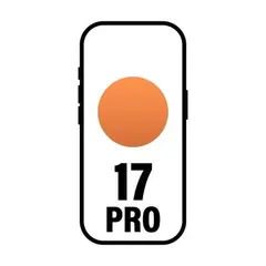 Smartphone Apple iPhone 17 Pro 256GB/ 6.3'/ 5G/ Naranja Cosmico