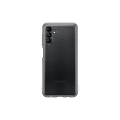 Capa Samsung A04s Soft Clear Cover Preto | Proteção e Estilo na bluepixel.pt