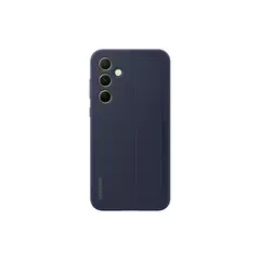 Capa Standing Grip para Galaxy A55 Azul Preto | Proteção e Conforto na bluepixel.pt