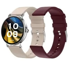 Smartwatch SPC Smartee Duo Velvet 9656B/ Notificaciones/ Frecuencia Cardíaca/ Blanco