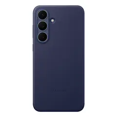 Capa Samsung Vegan Leather Case S25 FE Dark Blue - Marca 407 | Loja BluePixel