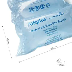 Filme Almofada de Ar Airplus (Bolha 12cm) 20cm x 1125m