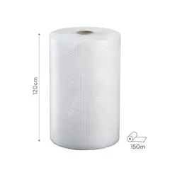 Plástico Proteção com Bolhas de Ar 120cmx150m Rolo