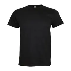 T-Shirt Adulto Algodão 155g Preto Tamanho XXL