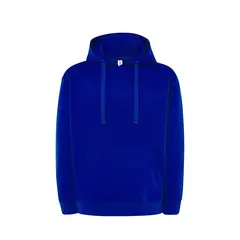 Sweatshirt Capuz Adulto Azul Royal Tamanho M
