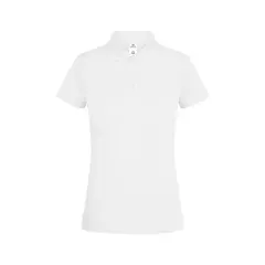 Polo Manga Curta CoolPass Mulher Branco Tamanho M