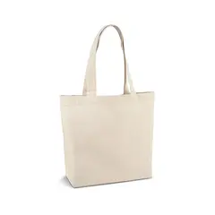 Saco de Compras 100% Algodão Alças Compridas 280g Cru