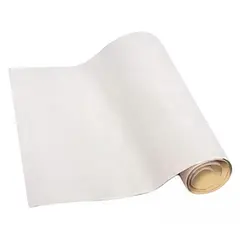Papel Veludo Adesivo Branco 0,45x1mts Rolo
