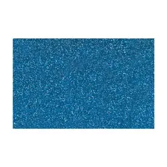 Placa de Cor Musgami Azul Glitter 50x70cm 1un
