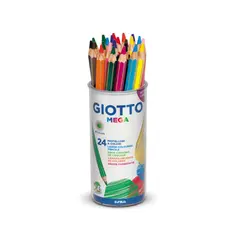Lápis Cor 24un Copo Giotto Mega 18cm