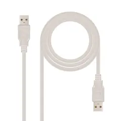 Cabo USB-A 2.0 Macho / Macho 1m
