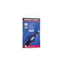 Cabo Firewire Retrátil 4P / 6P 0.8m