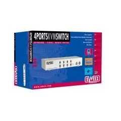Switch 2 Portas KVM (Teclado/Rato/Monitor)