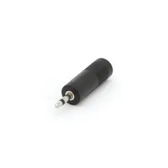 Adaptador Jack 3,5mm Macho Mono / 6,35mm Fêmea