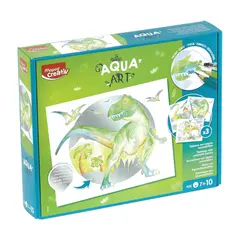 Caixa Pintura AquaArt Dinossauros