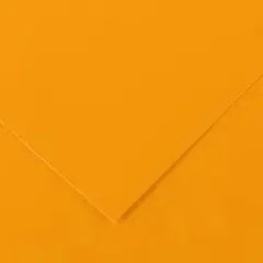 Cartolina 50x65cm Laranja Fluorescente 250g 25 Folhas Canson