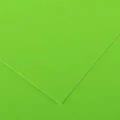 Cartolina 50x65cm Verde Fluorescente 250g 25 Folhas Canson