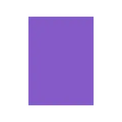 Cartolina A4 Roxo/Violeta 7V 180g 125 Folhas