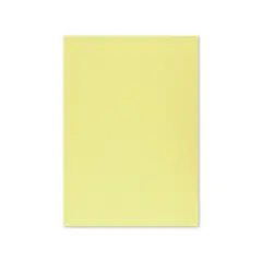 Cartolina A4 Amarelo Suave 4 180g 125 Folhas