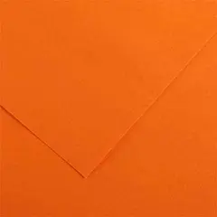 Cartolina 50x65cm Laranja 185g 1 Folha Canson
