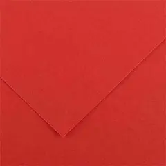 Cartolina 50x65cm Vermelho 185g 1 Folha Canson
