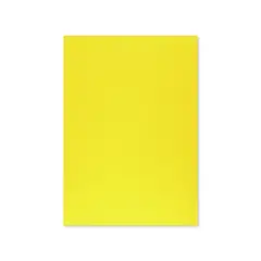 Cartolina A4 Amarelo Girassol 4G 250g 125 Folhas