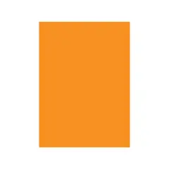 Cartolina A4 180g Laranja 6A 1 Folha