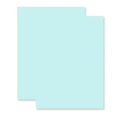 Cartolina 44.6x31.1cm 180g Azul (5A) 1 Folha