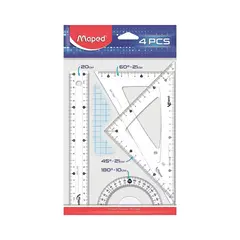 Conjunto Geometria Maped Start 4 Peças