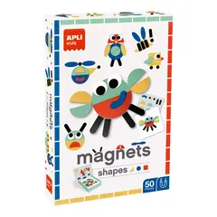 Jogo Educativo Apli Kids Magnets Shapes 50 peças