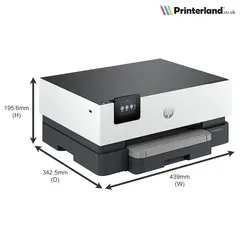 HP Officejet Pro 9110b Printer colour Duplex inkjet A4 1200x1200dpi 22ppm mono 18ppm colour 250sheets USB LAN Wi-Fi Bluetooth 5.0 LE